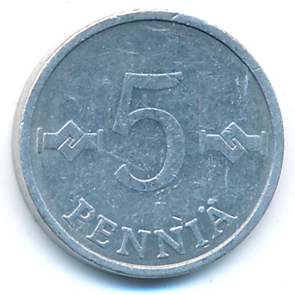 Финляндия, 5 пенни (1977 г.)