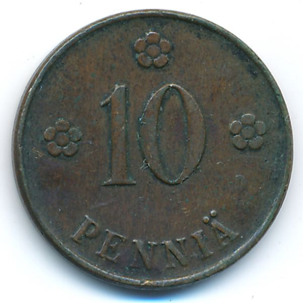 Финляндия, 10 пенни (1920 г.)