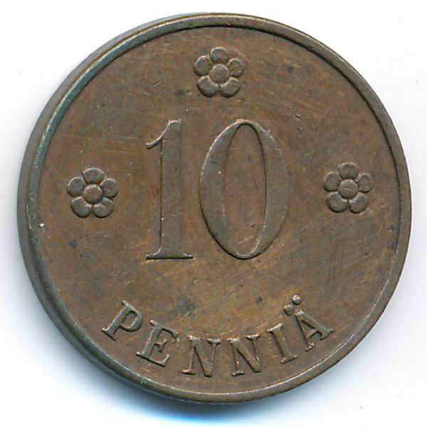 Финляндия, 10 пенни (1926 г.)