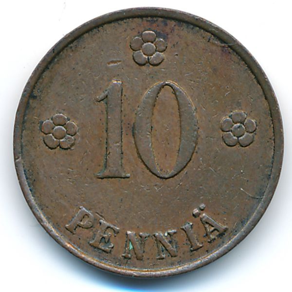 Финляндия, 10 пенни (1929 г.)