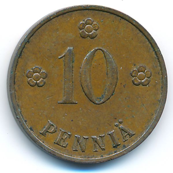Финляндия, 10 пенни (1935 г.)
