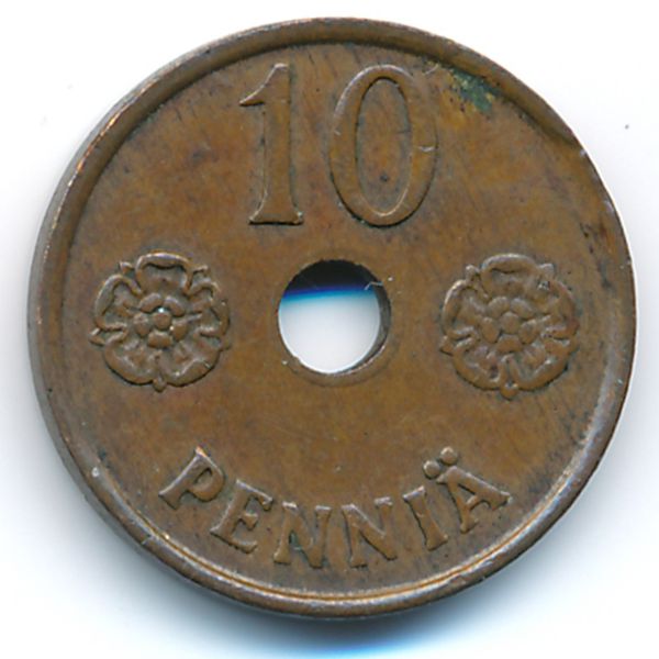 Финляндия, 10 пенни (1941 г.)