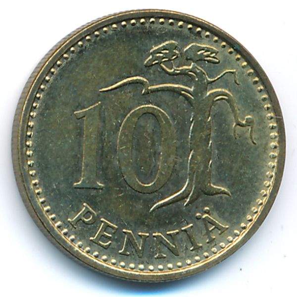 Финляндия, 10 пенни (1969 г.)