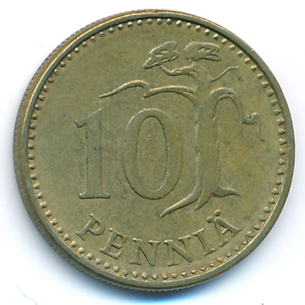 Финляндия, 10 пенни (1975 г.)