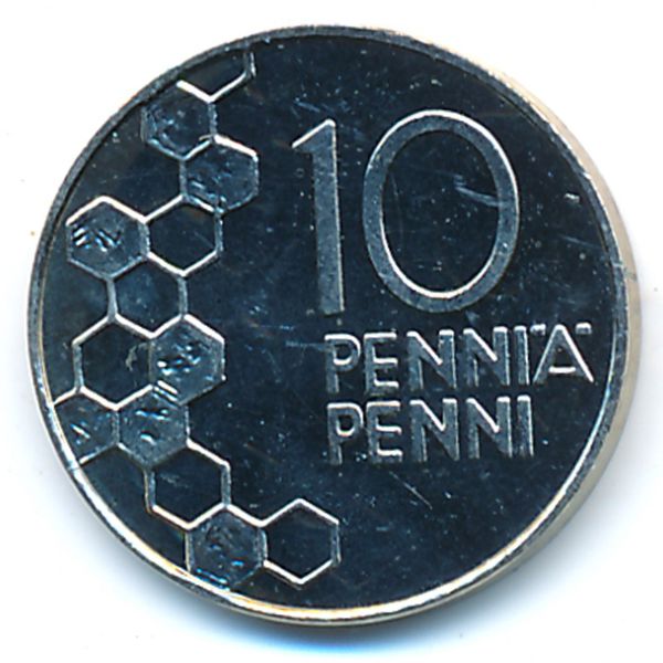 Финляндия, 10 пенни (2000 г.)