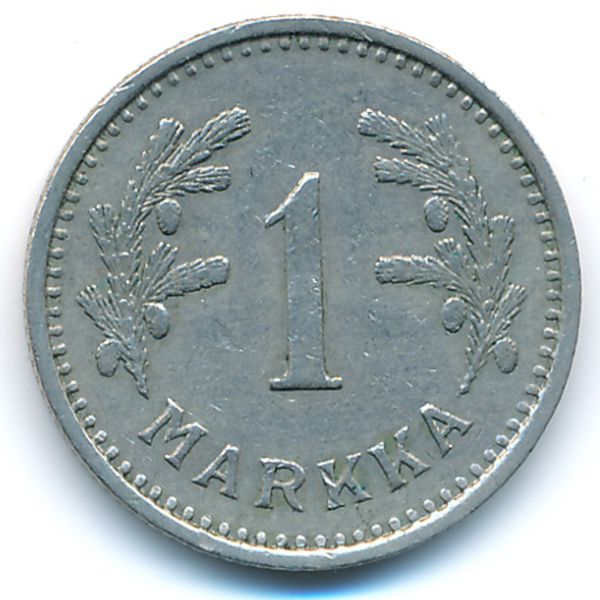 Финляндия, 1 марка (1938 г.)