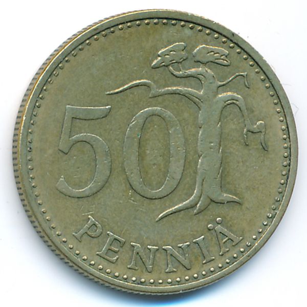 Финляндия, 50 пенни (1969 г.)