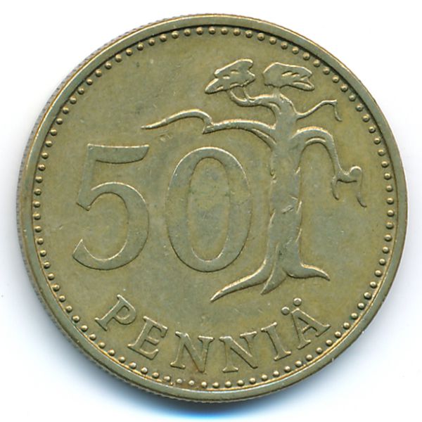Финляндия, 50 пенни (1970 г.)