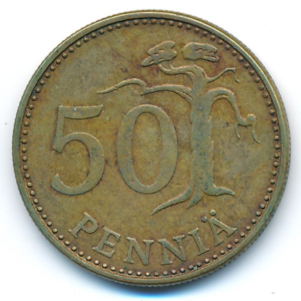 Финляндия, 50 пенни (1973 г.)