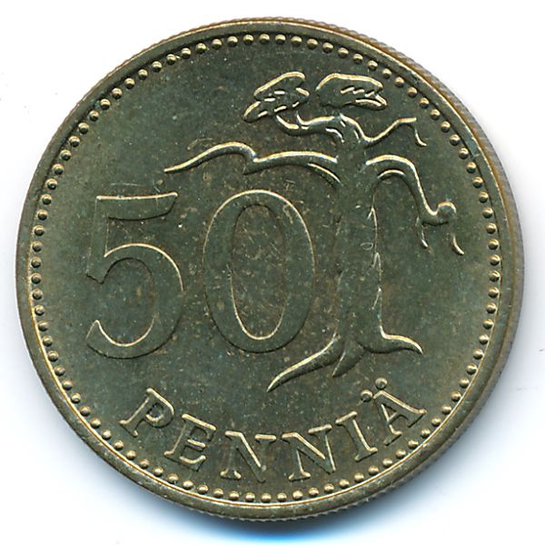Финляндия, 50 пенни (1974 г.)