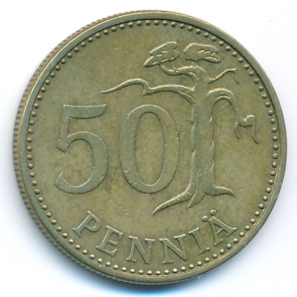 Финляндия, 50 пенни (1975 г.)