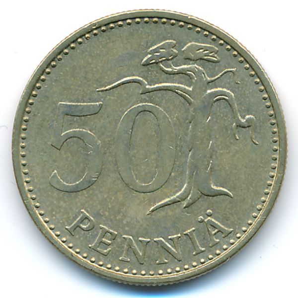 Финляндия, 50 пенни (1978 г.)