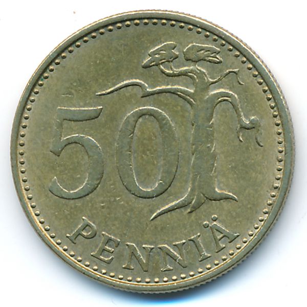 Финляндия, 50 пенни (1979 г.)