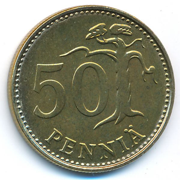 Финляндия, 50 пенни (1981 г.)