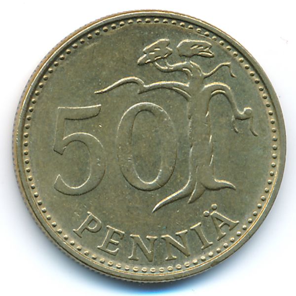 Финляндия, 50 пенни (1982 г.)