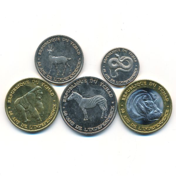 Чад, Набор монет (2020 г.)