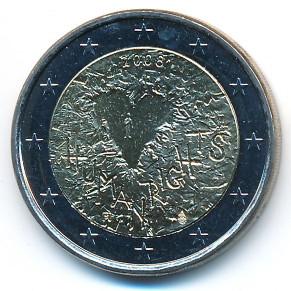 Финляндия, 2 евро (2008 г.)