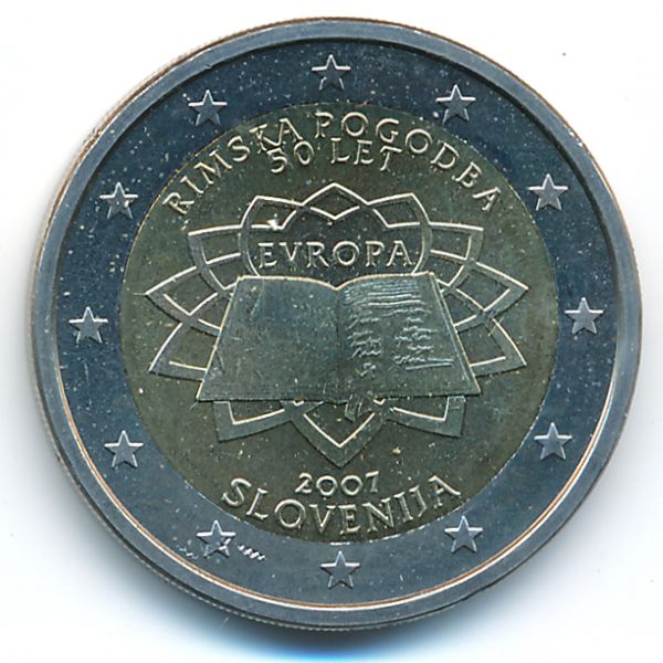 Словения, 2 евро (2007 г.)
