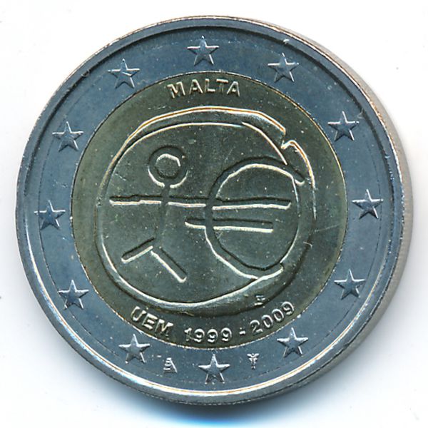 Мальта, 2 евро (2009 г.)