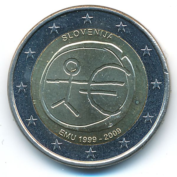 Словения, 2 евро (2009 г.)