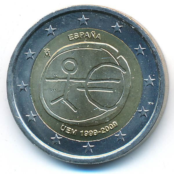 Испания, 2 евро (2009 г.)