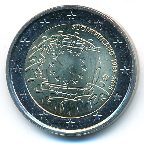 Финляндия, 2 евро (2015 г.)
