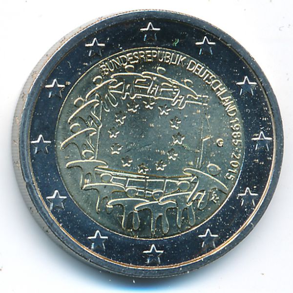 Германия, 2 евро (2015 г.)