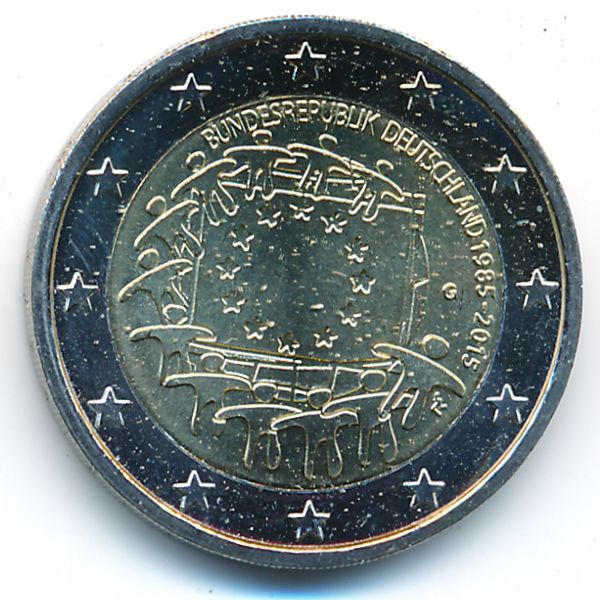 Германия, 2 евро (2015 г.)