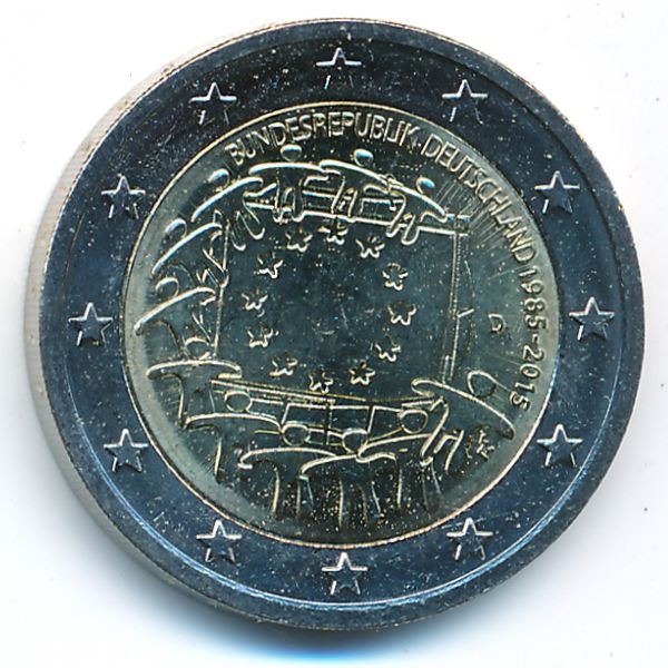 Германия, 2 евро (2015 г.)