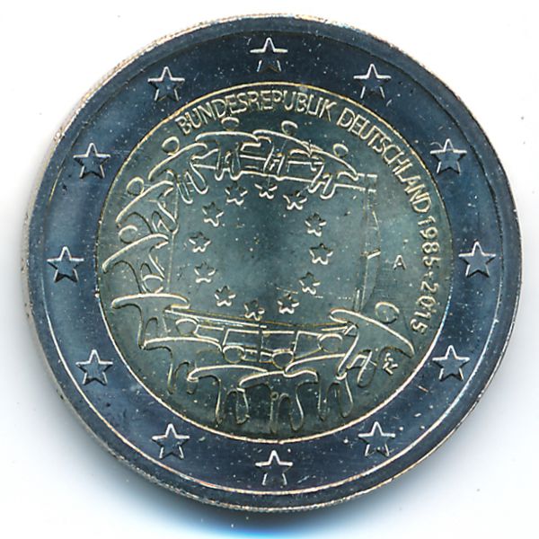 Германия, 2 евро (2015 г.)