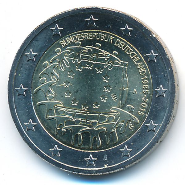Германия, 2 евро (2015 г.)