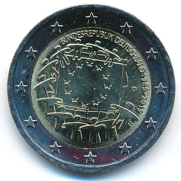 Германия, 2 евро (2015 г.)