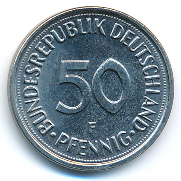 ФРГ, 50 пфеннигов (1979 г.)
