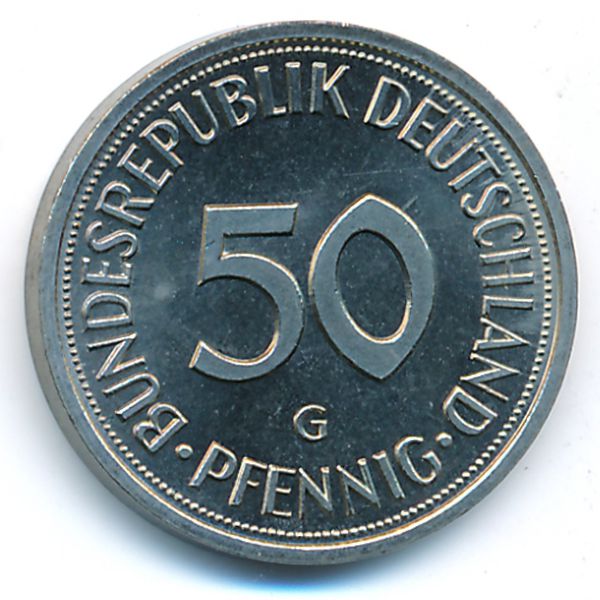 ФРГ, 50 пфеннигов (1983 г.)