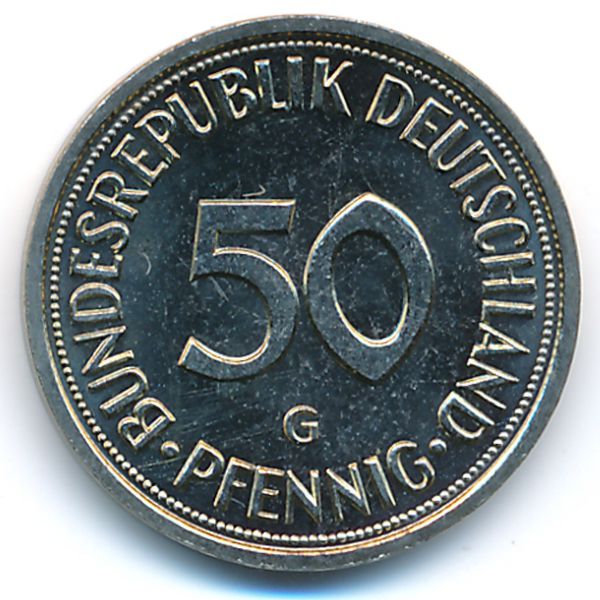 ФРГ, 50 пфеннигов (1991 г.)