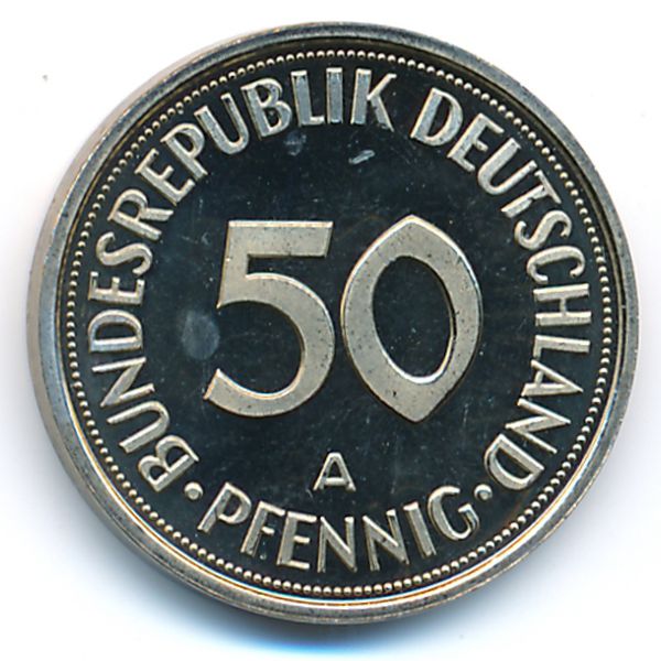 ФРГ, 50 пфеннигов (1992 г.)