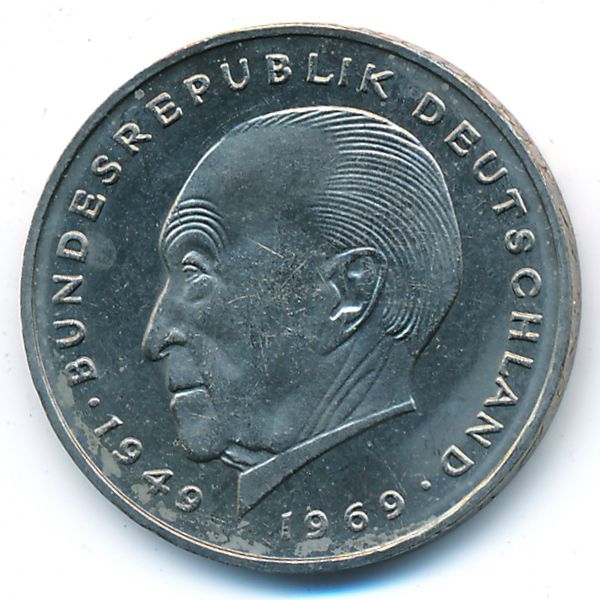 ФРГ, 2 марки (1977 г.)