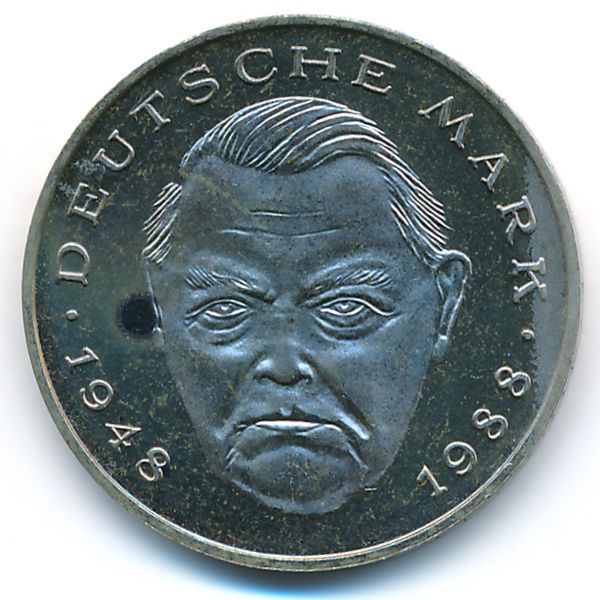 ФРГ, 2 марки (1989 г.)