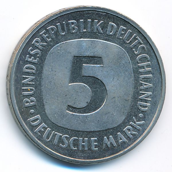 ФРГ, 5 марок (1976 г.)