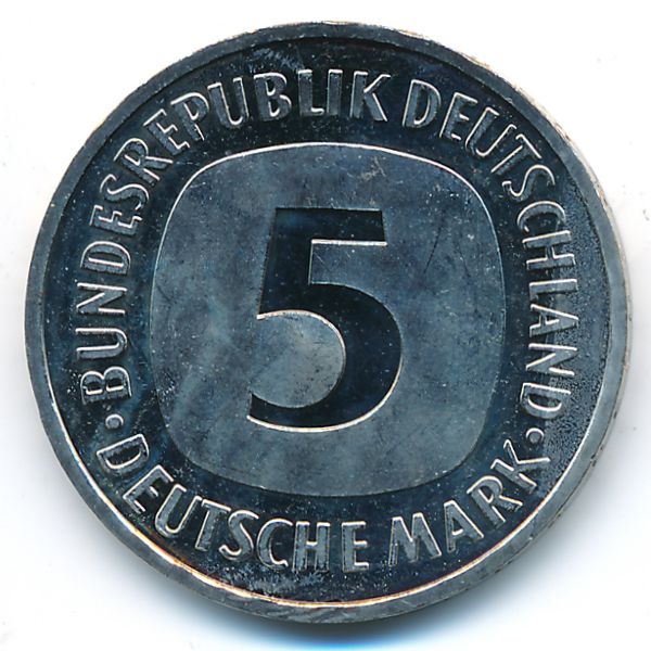 ФРГ, 5 марок (1991 г.)