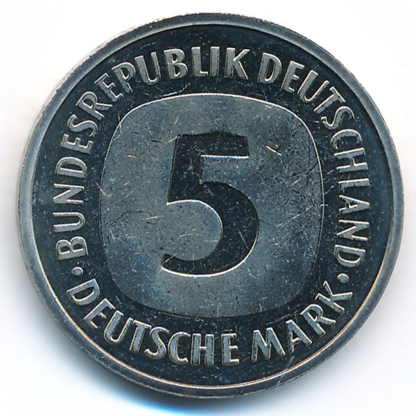 ФРГ, 5 марок (1994 г.)