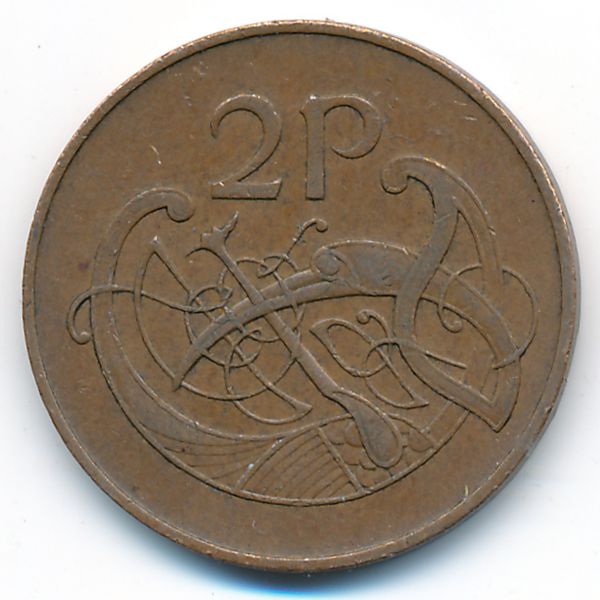 Ирландия, 2 пенса (1971 г.)