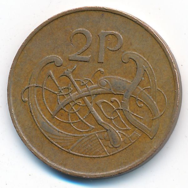 Ирландия, 2 пенса (1971 г.)