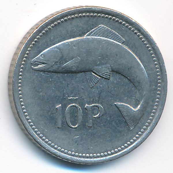 Ирландия, 10 пенсов (1993 г.)