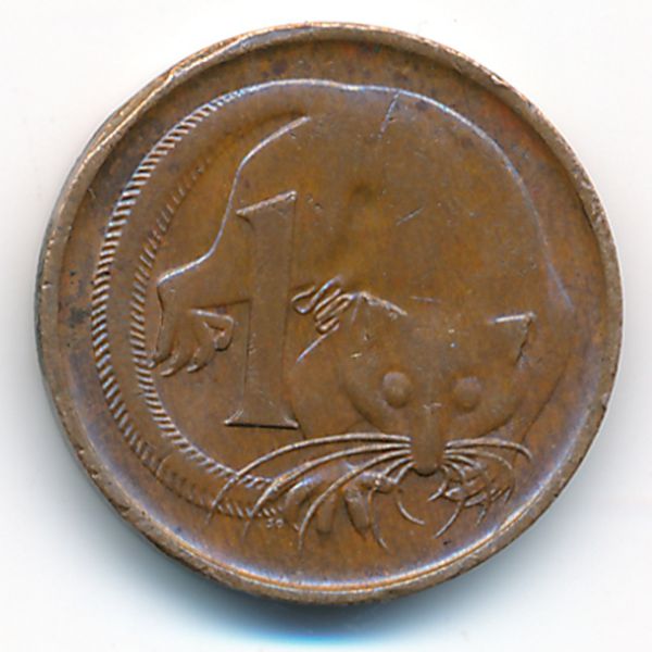 Австралия, 1 цент (1975 г.)