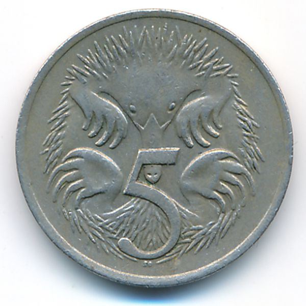Австралия, 5 центов (1977 г.)