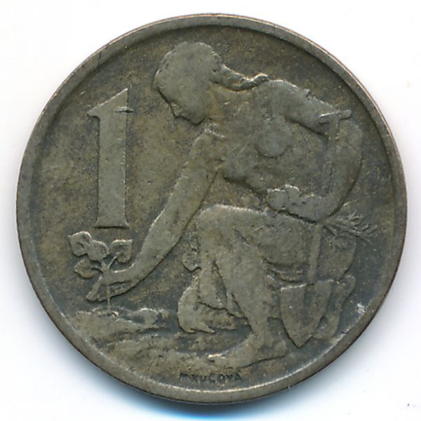 Чехословакия, 1 крона (1971 г.)