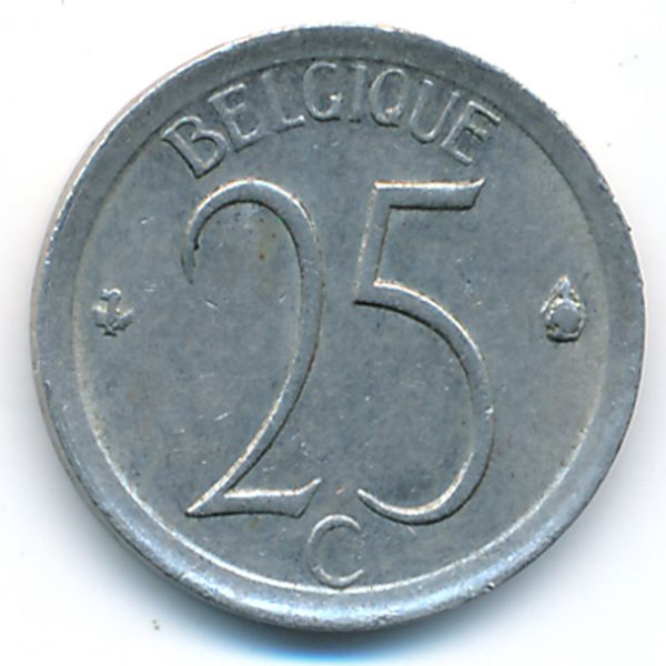 Бельгия, 25 сентим (1966 г.)