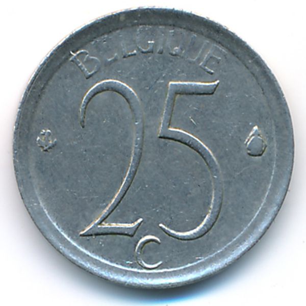 Бельгия, 25 сентим (1974 г.)