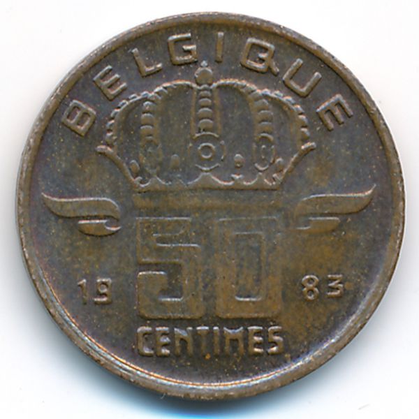 Бельгия, 50 сентим (1983 г.)